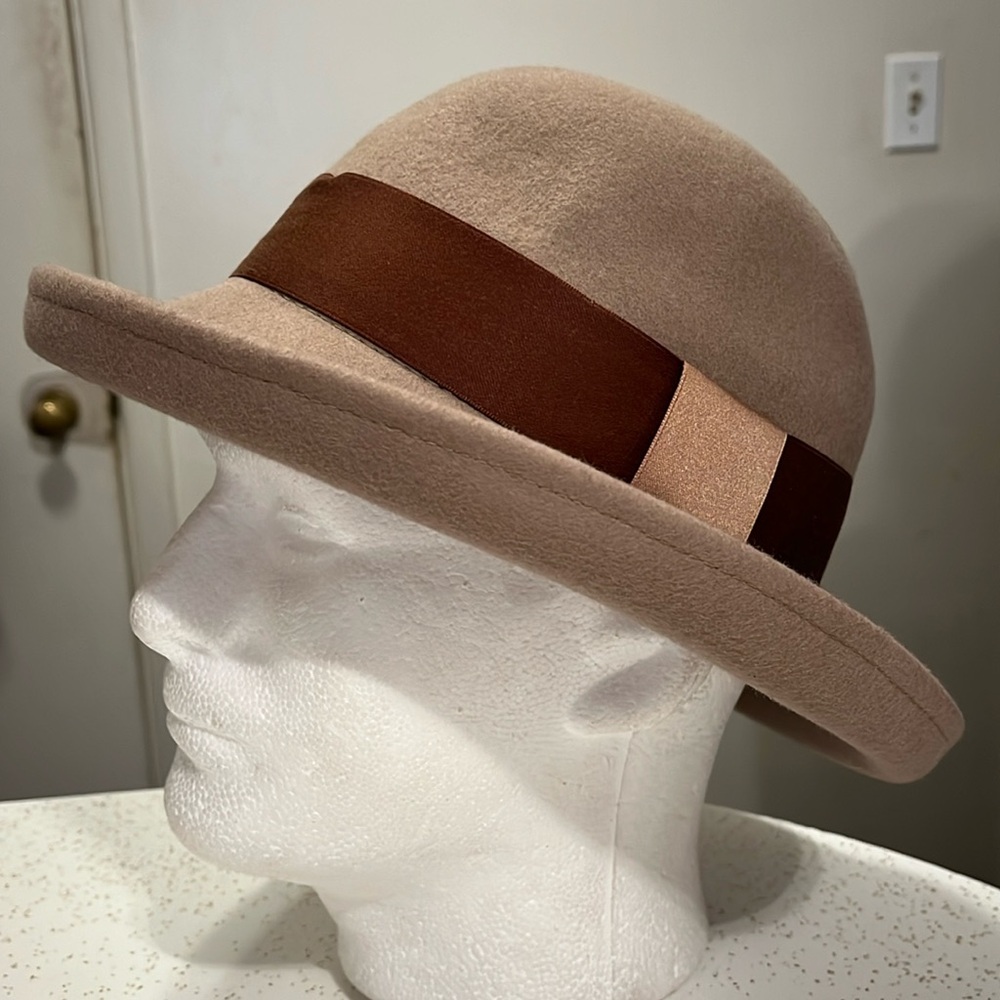 Wool Fedora Tan Unisex Adult